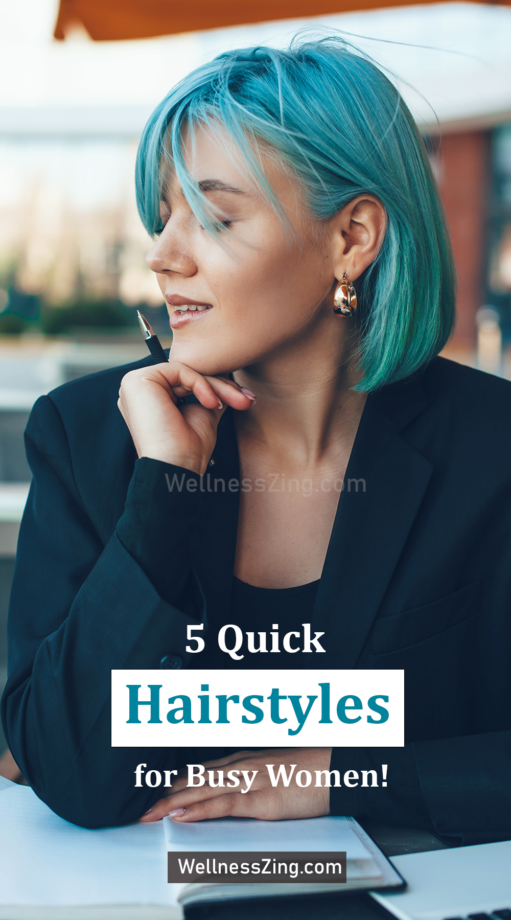 5 Quick Hairstyles for Busy Women!