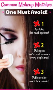 Common makeup mistakes to avoid