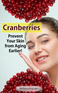 Cranberries Prevent Skin from Ageing