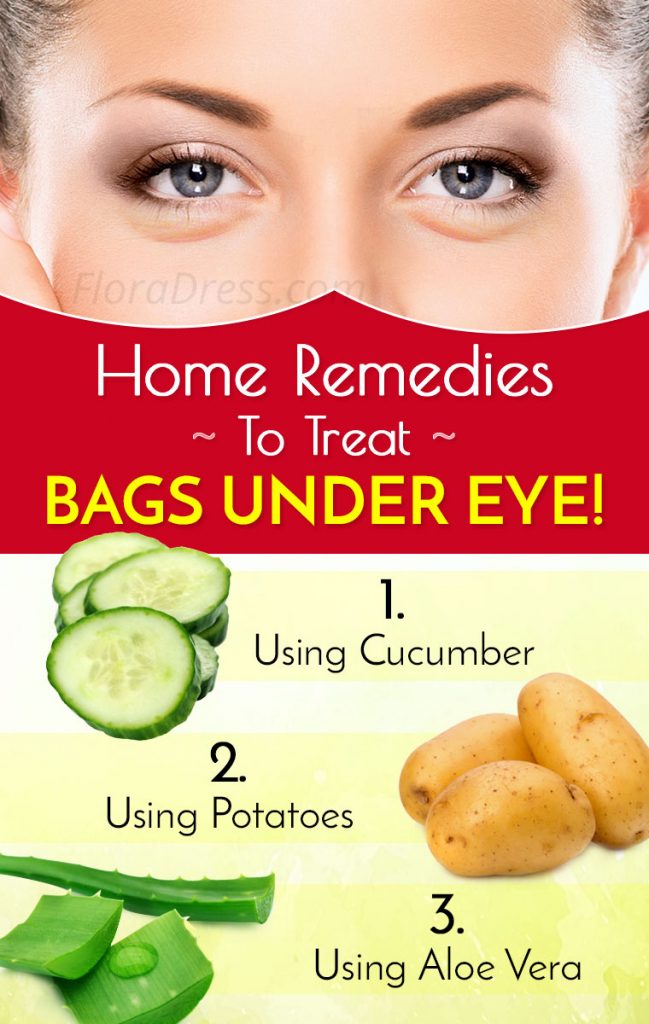 Homemade Ideas to Remove Bags Under Eyes? | Beauty Tips