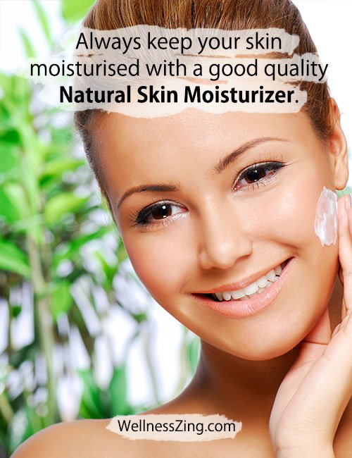 Keep Your Skin Moisturized with Natural Moisturizer