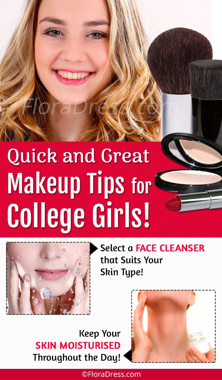 Quick and Great Makeup Tips for College Girls