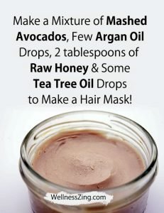 Tea Tree Oil and Avocado Hair Mask Recipe