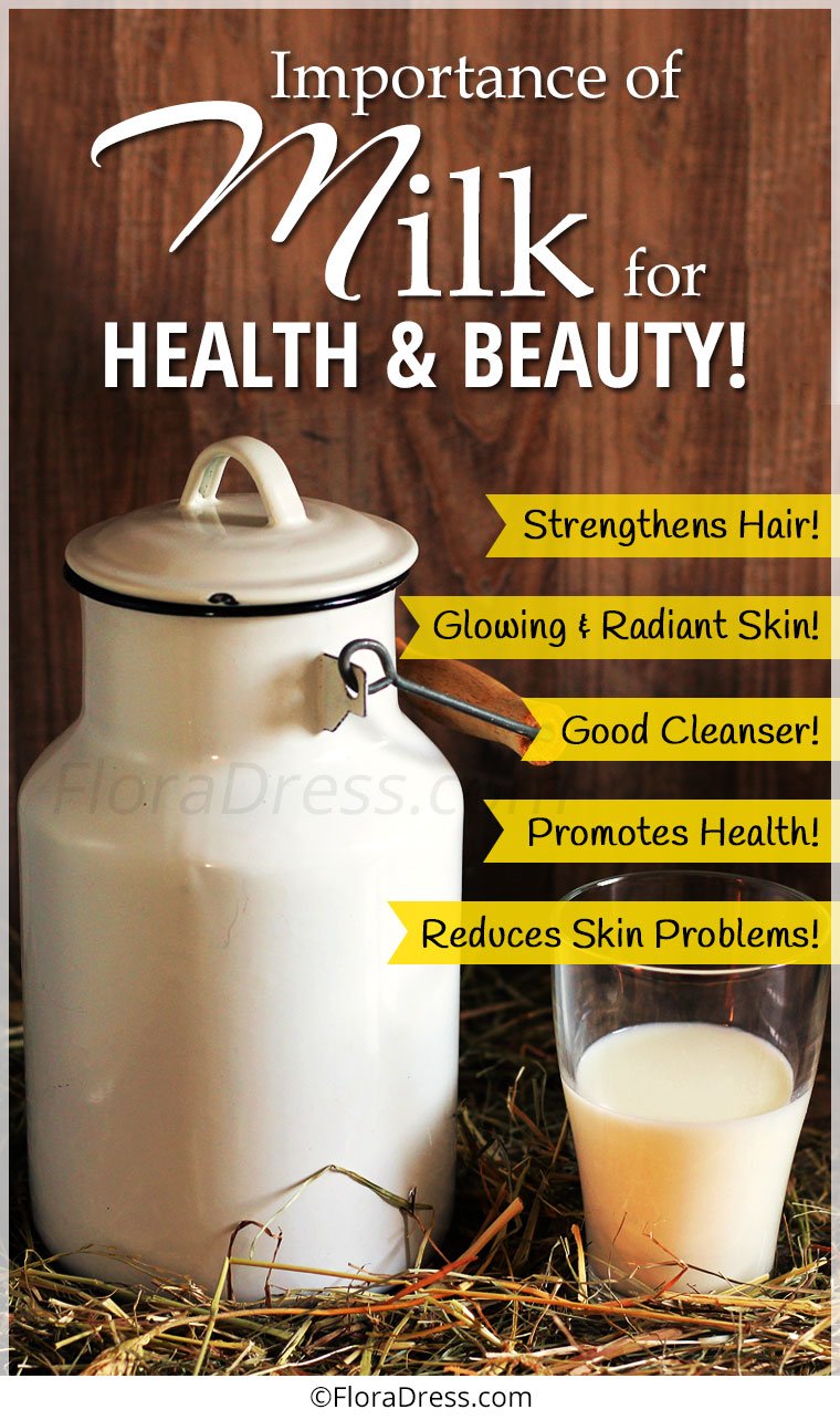 Importance of Milk for Health and Beauty