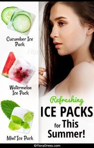 Refreshing and Natural Ice Packs For Summer
