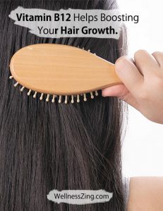 Vitamin B12 Helps Boosting Hair Growth