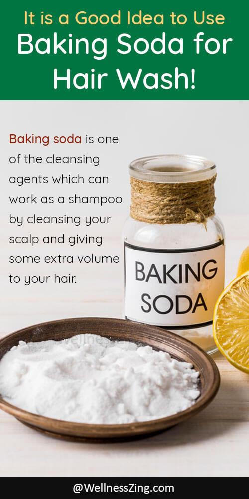 Baking Soda for Hair Wash