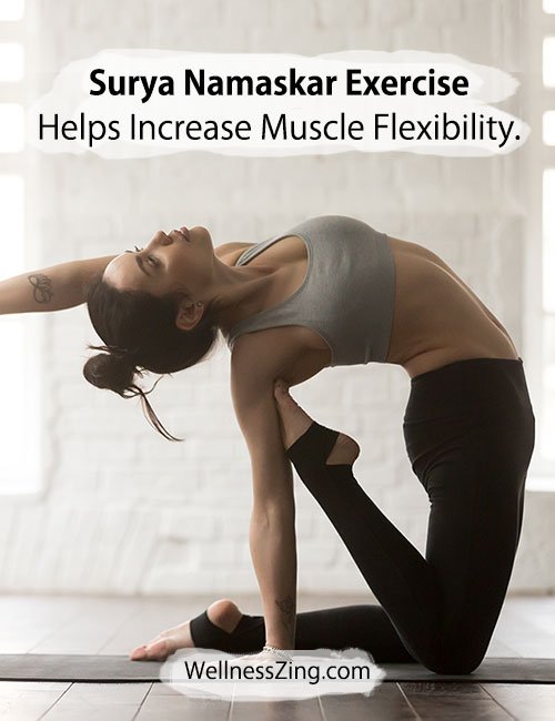 Increase Muscle Flexibility with Sun Salutation Exercise