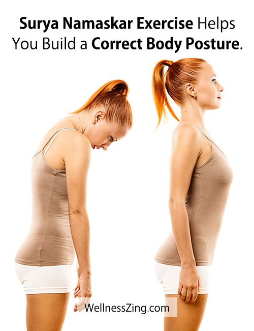 Surya Namaskar Builds Correct Body Posture