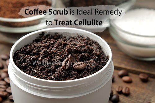 Coffee Scrub is a Good Remedy to Treat Cellulite on Skin