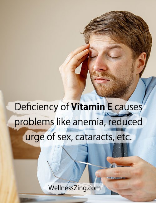 Health Problems due to Vitamin E Deficiency