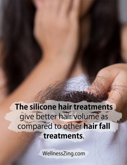 Silicon Hair Treatment Gives Better Hair Volume as Compared with Other Hair Fall Solutions