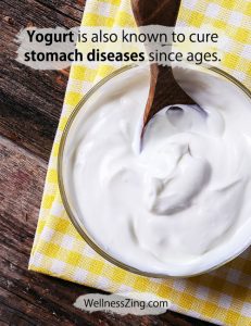Yogurt is known to Cure Stomach Diseases