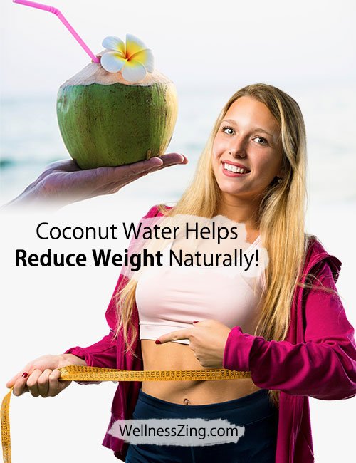 Coconut Water Helps Natural Weight Loss