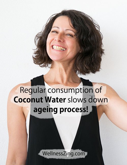 Coconut Water Slows Down Ageing Process