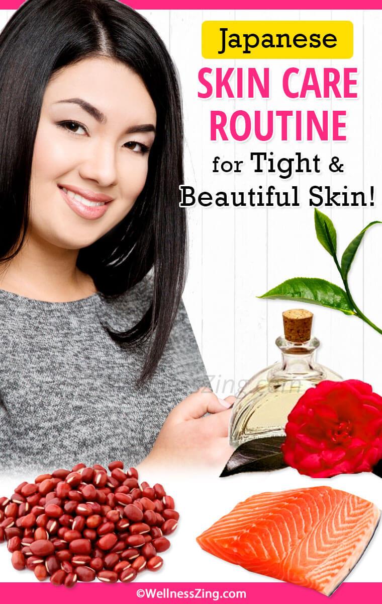 Japanese Skin Care Routine for Tight and Beautiful Skin