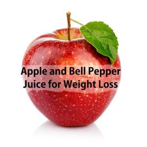 Apple and Bell Pepper Juice for Weight Loss