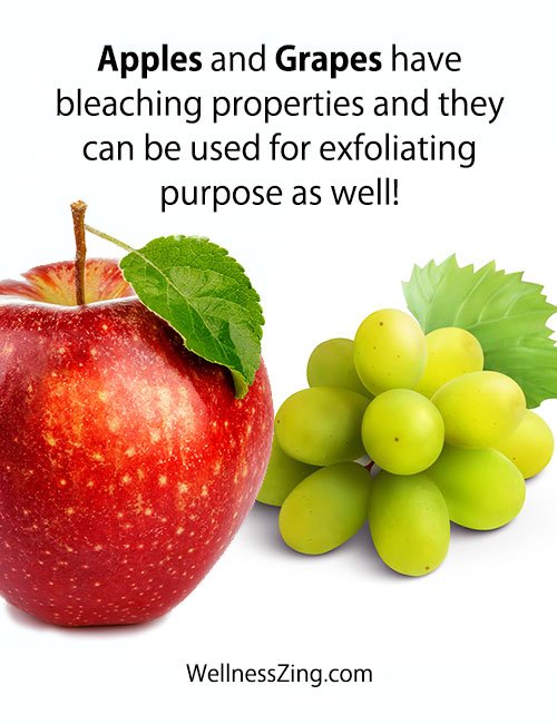 Apples Grapes Have Bleaching Properties