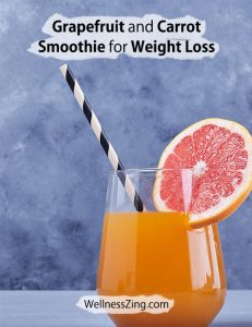 Grapefruit and Carrot Smoothie for Weight Loss