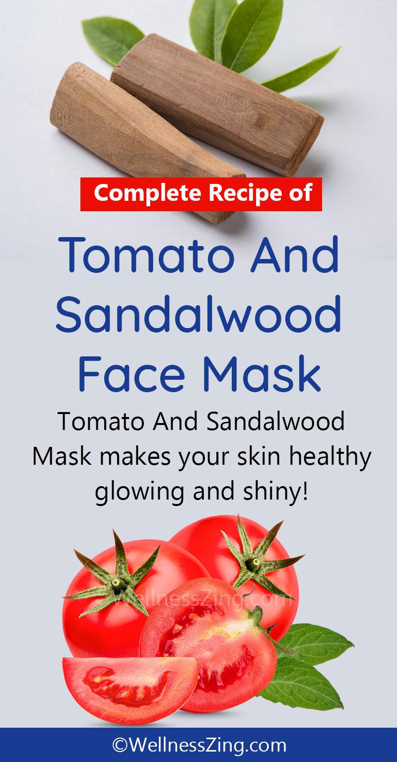 Tomato Sandalwood Face Mask Recipe