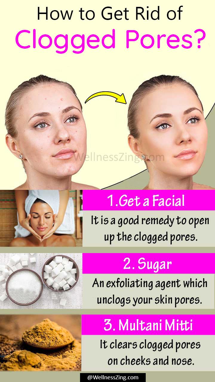 How to Get Rid of Clogged Pores on Skin?