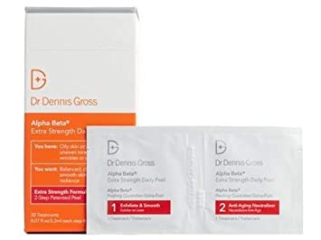 Amazon.com: Dr. Dennis Gross Skincare Alpha Beta Extra Strength Daily Peel - 30 packettes: Beauty