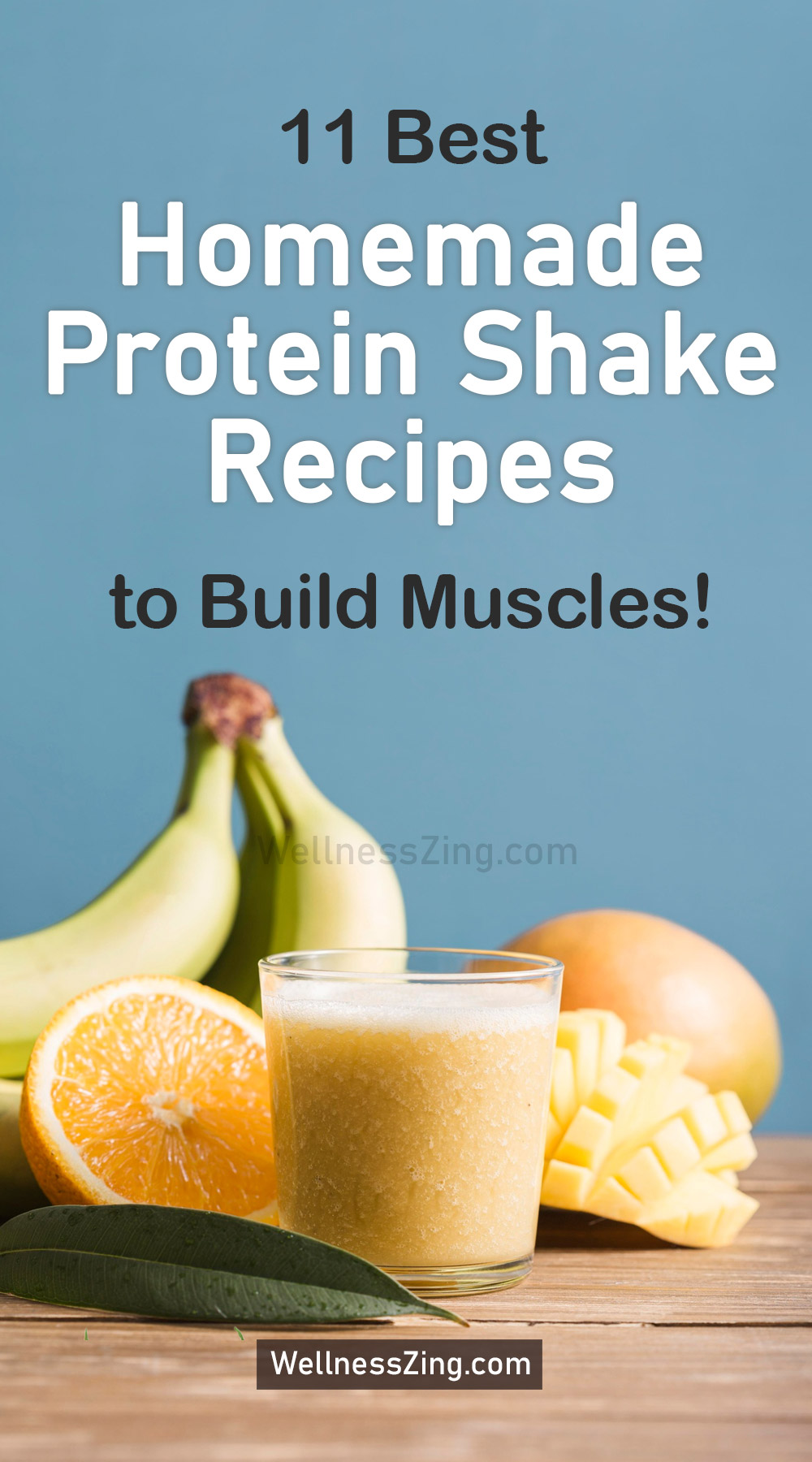 Homemade Protein Shake Recipes to Build Muscles