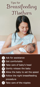 Tips for Breastfeeding Mothers