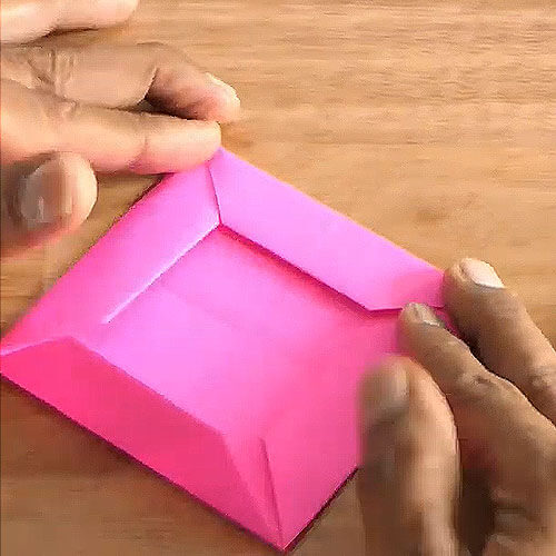 Make Square Shaped Paper Fold
