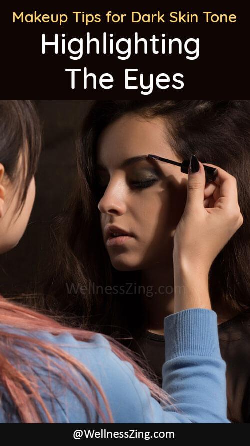 Makeup Tips for Dark Skin Tone - Eye Makeup