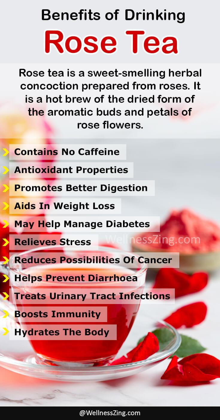 Benefits of Drinking Rose Tea for Good Health