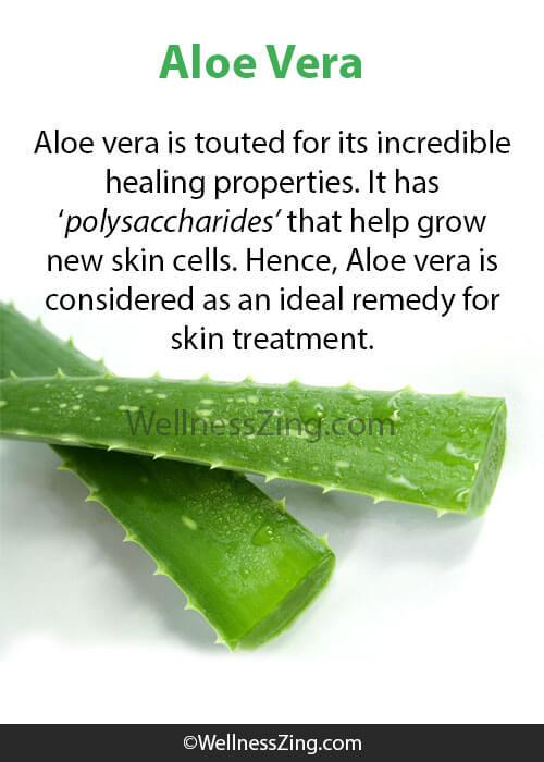 Aloe Vera for Skin Treatment