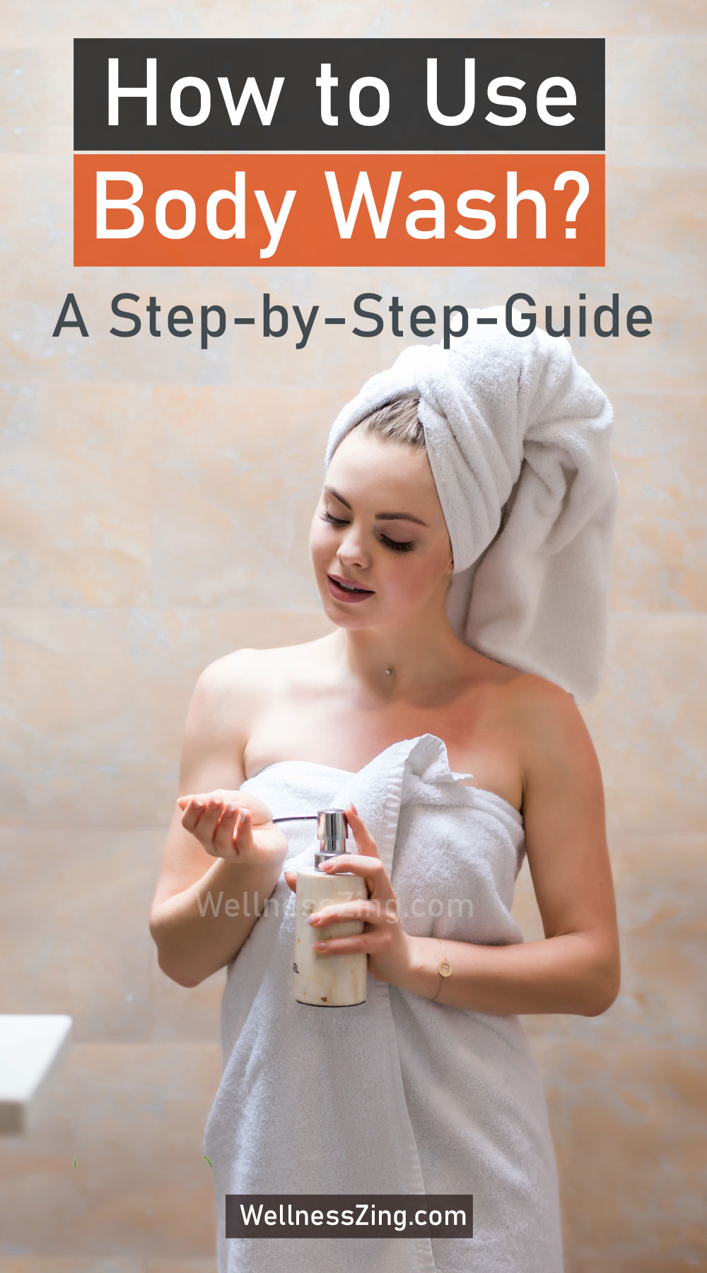 How to use body wash?