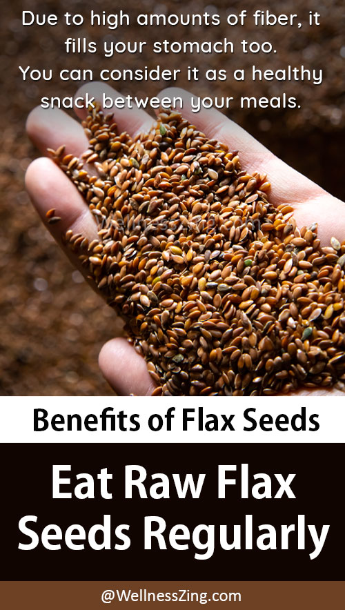 Benefits of Eating Raw Flax Seeds