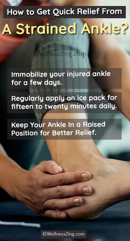 Sprained Ankle Pain Relief